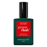 Bottle of The Manicurist Semi-Permanent LED Green Flash - Red Cherry 15mL