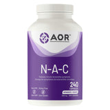 Bottle of AOR NAC 500mg 240 Capsules