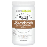 Container of Prairie Naturals Bone Broth Protein Beef 300 Grams