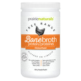 Container of Prairie Naturals Bone Broth Protein Chicken 300 Grams