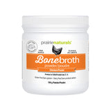Container of Prairie Naturals Bone Broth Powder Chicken 150g