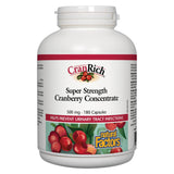 Bottle of Natural Factors CranRich 500mg 180 Capsules