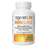 Bottle of Natural Factors NMN Surge 150mg 60 Vegetarian Capsules