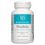Bottle of WomenSense Rhodiola 500 mg 60 Vegetarian Capsules
