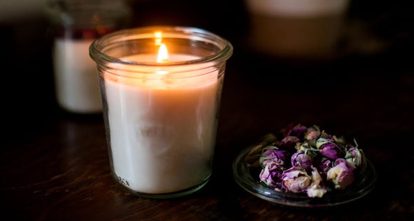 Floral Candle