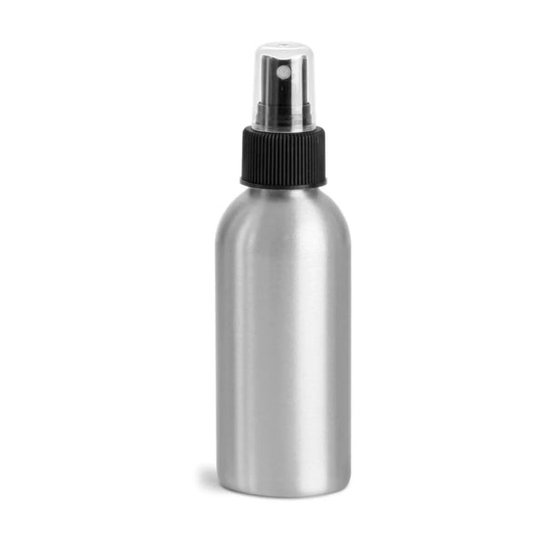 180mL Aluminum Spray Bottle Black top