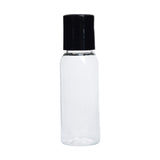 Earth's Aromatique - Clear Plastic Bottle w/ Black Disc Cap 1oz | Kolya Naturals, Canada