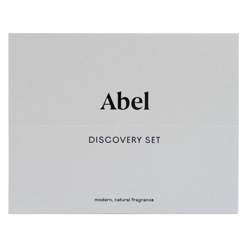 New Abel DiscoverySet Box 5x1ml CayanNori, GreenCedar, BlackAnise, Nurture, Pause