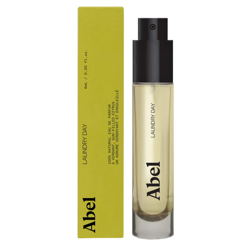 Box and Bottle of Abel Laundry Day EDP 6ml
