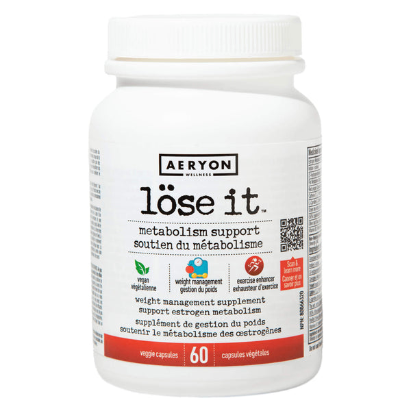 Bottle of Aeryon Wellness Lose It 60 Capsules
