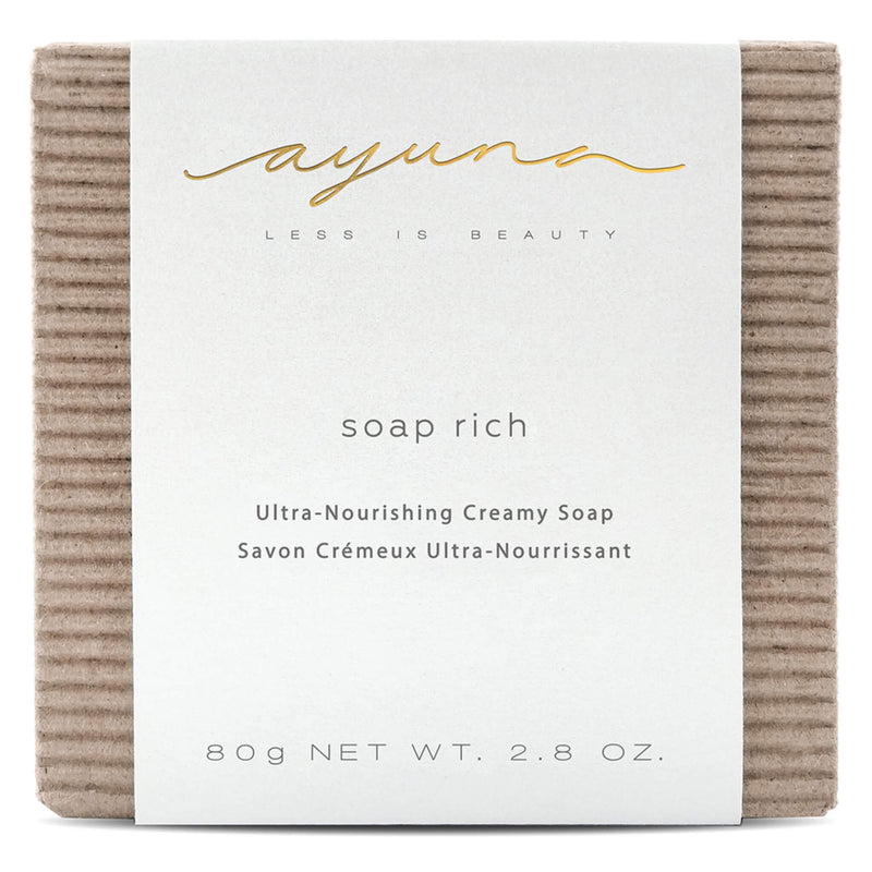 Ayuna Soap - Rich - Ultra-Nourishing Creamy Soap 80g Package
