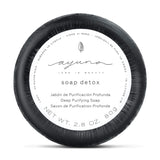 Ayuna Soap Detox - Deeply Purifying Soap 80g Back
