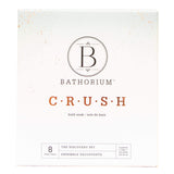 Box of Bathorium CRUSH BathSoak GiftSet 8 x 120g(4oz)packets