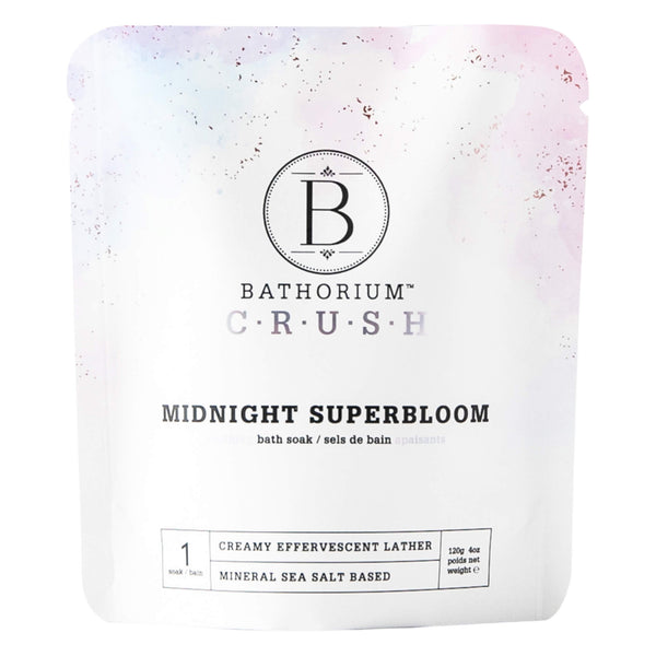 Bag of Bathorium MidnightSuperbloom BathCrush 120g