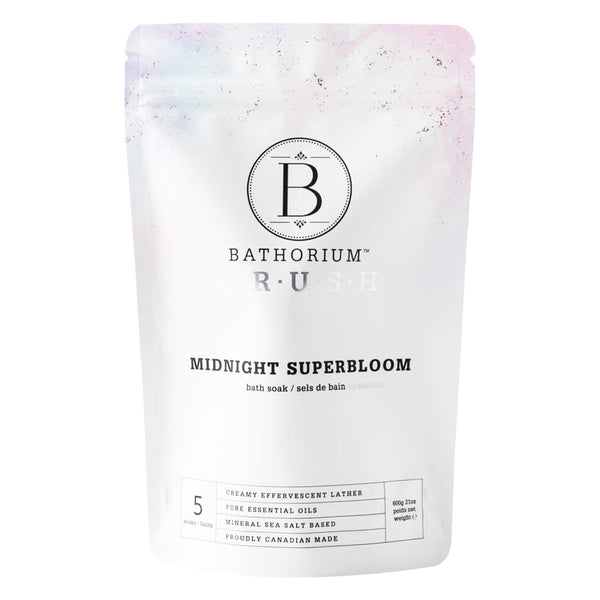 Bag of Bathorium MidnightSuperbloom BathCrush 600g