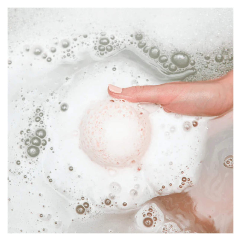 Bathorium Pomelo Grove Bath Bomb Texture
