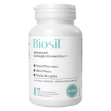 Bottle of BioSil™ Advanced Collagen Generator Hair • Skin • Nails 90 Vegetarian Capsules

