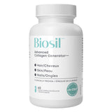 Bottle of BioSil™ Advanced Collagen Generator Hair • Skin • Nails 60 Liquid Vegetarian Capsules
