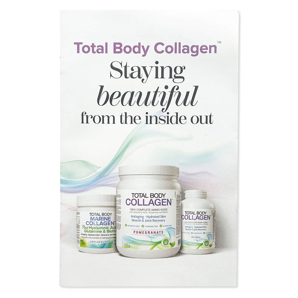 Natural Factors Total Body Collagen Booklet