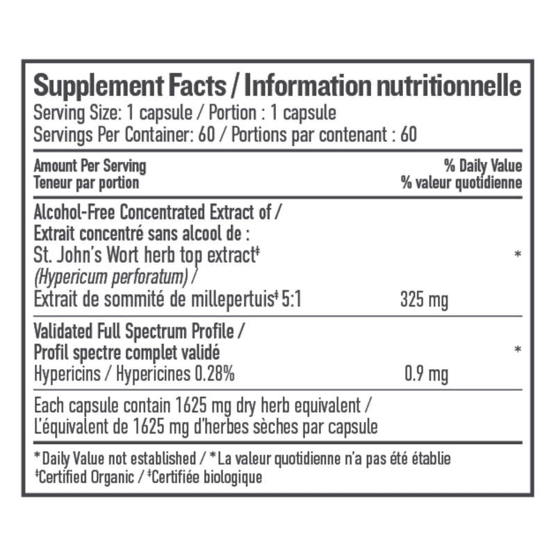 Botanica St. John`s Wort Information
