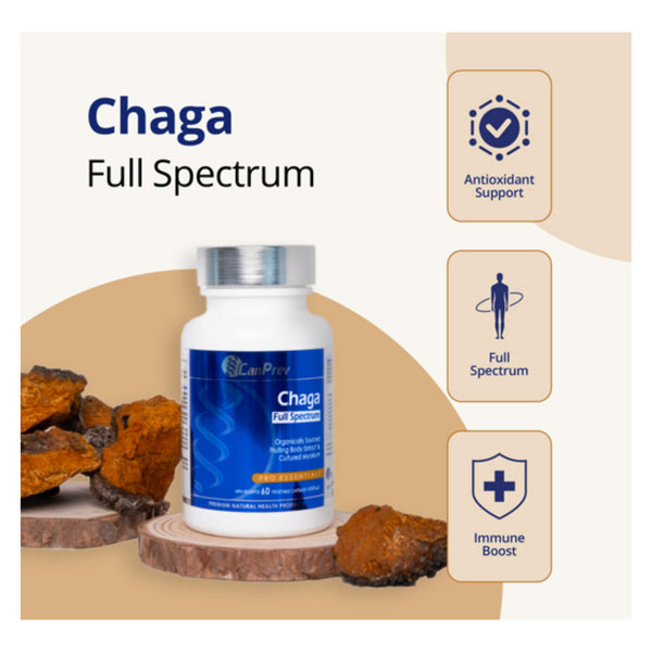 CanPrev Chaga Full Spectrum Information
