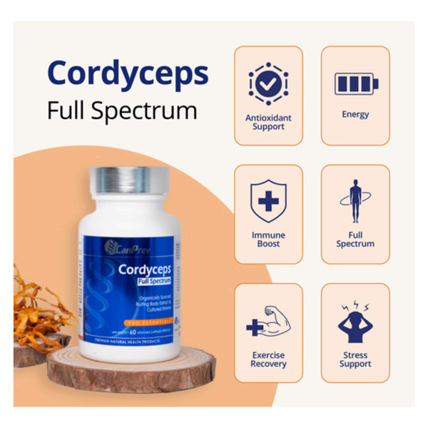 CanPrev Cordyceps Full Spectrum Information
