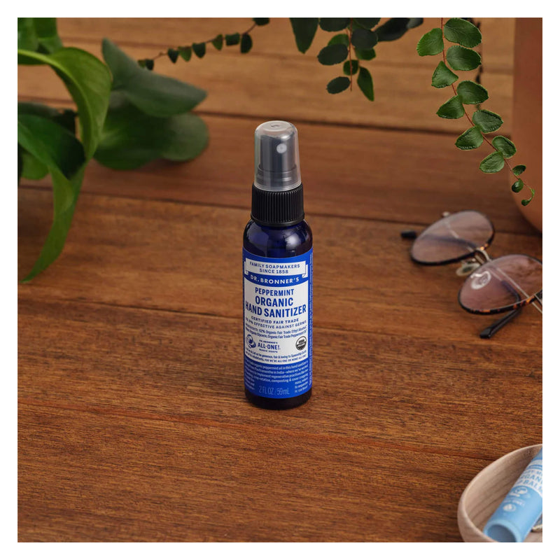 Dr. Bronner's Organic Hand Sanitizer Lifestyle
