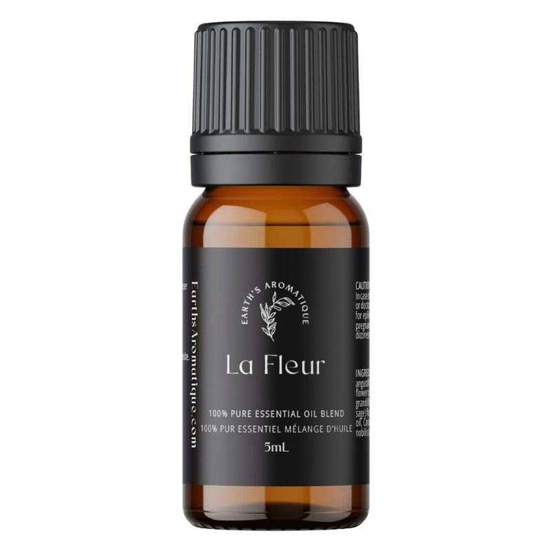 Bottle of Earth's Aromatique La Fleur Essential Oil Blend 5mL
