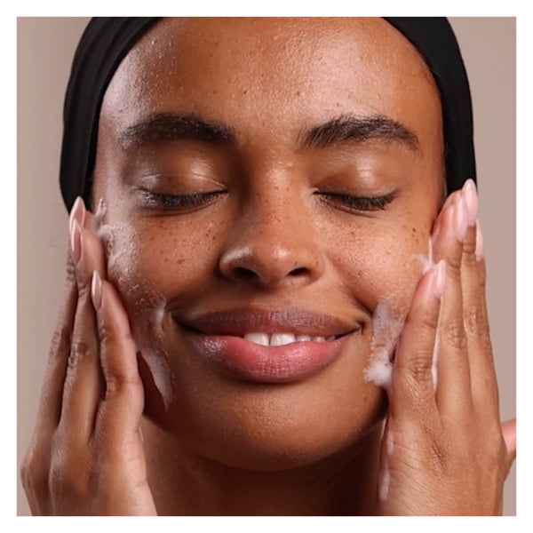 Eminence Kombucha Microbiome Foaming Cleanser Lifestyle
