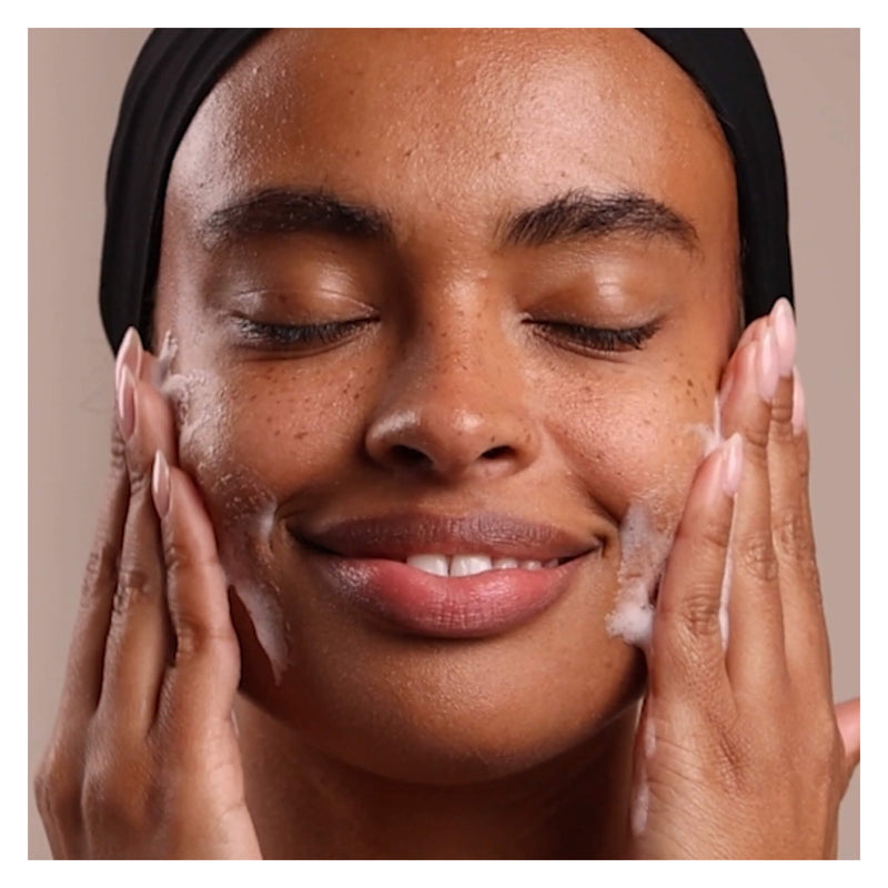 Eminence Kombucha Microbiome Foaming Cleanser Lifestyle
