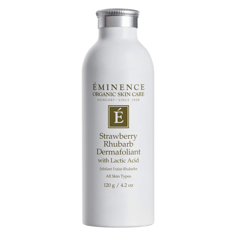 Bottle of Eminence StrawberryRhubarbDermafoliant 120g
