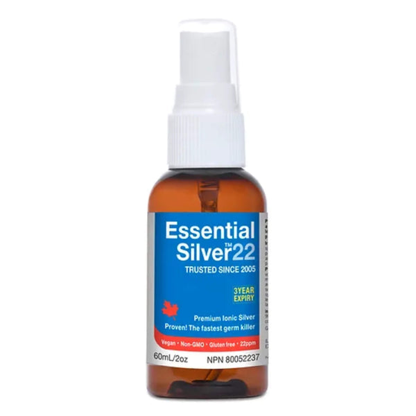 EssentialSilver PremiumIonicSilverSpray 22ppm 60ml