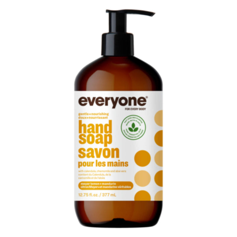 PumpBottle of Everyone HandSoap MeyerLemon+Mandarin 377ml