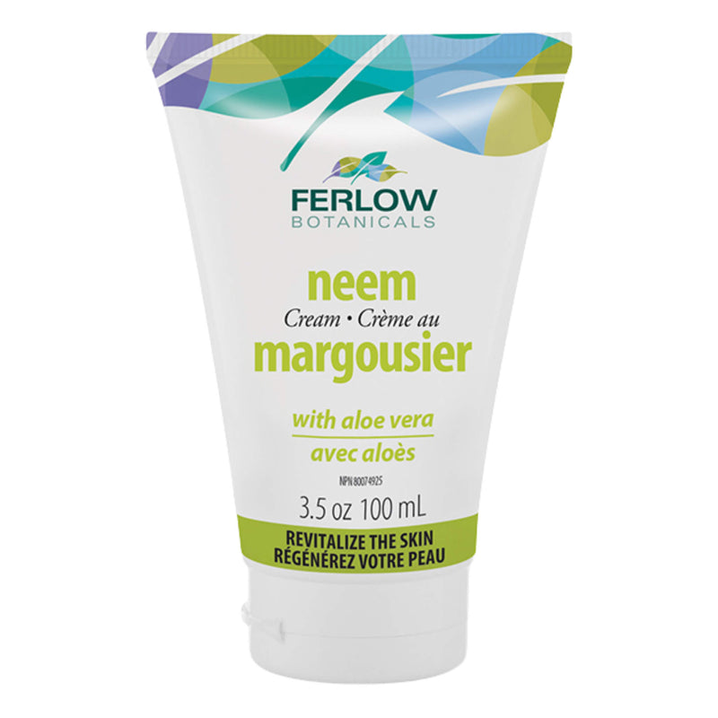 Tube of FerlowBotanicals NeemCream 3.5oz/100ml