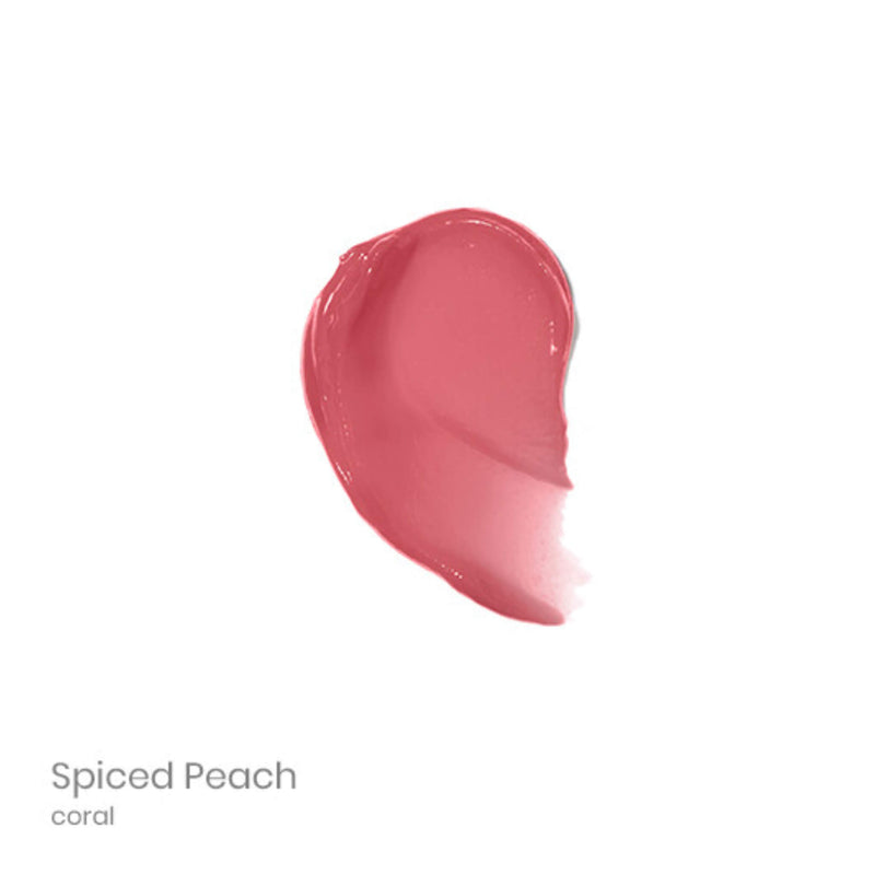 Swatch of JaneIredale HydroPure HyaluronicLipGloss SpicedPeach
