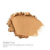 Swatch of JaneIredale PurePressed BaseMineralFoundationRefill GoldenTan
