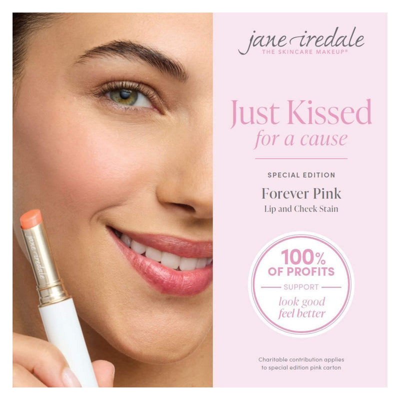 Jane Iredale Special Edition Just Kissed Lip & Cheek Stain Forever Pink Infromation
