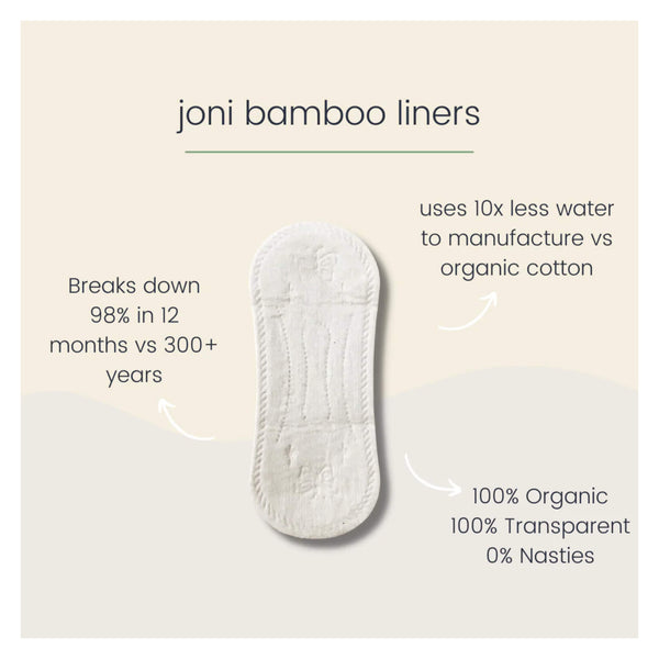 Joni Bamboo Liners Information
