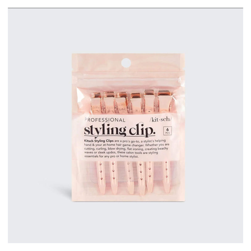 Kitsch Rose Gold Styling Clip Package
