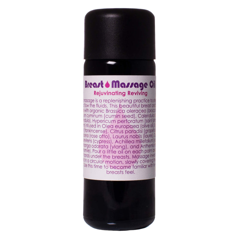 Bottle of LivingLibations Breast MassageOil 50ml
