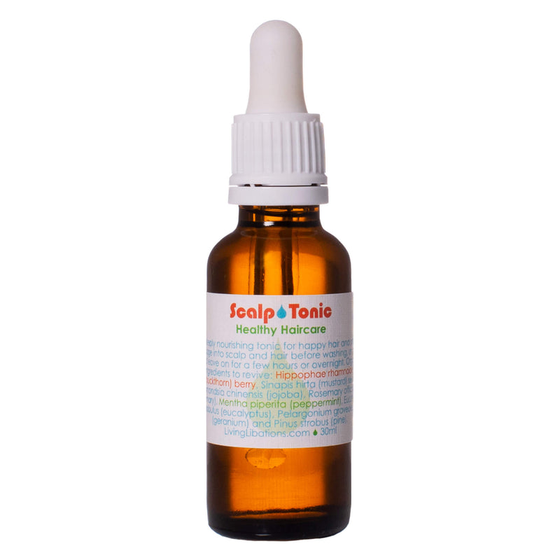 Bottle of LivingLibations ScalpTonic 30ml
