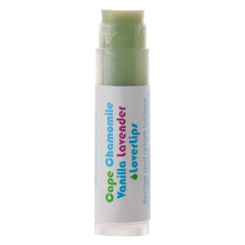 Tube of LivingLibations VanillaChamomile LoverLips 5ml
