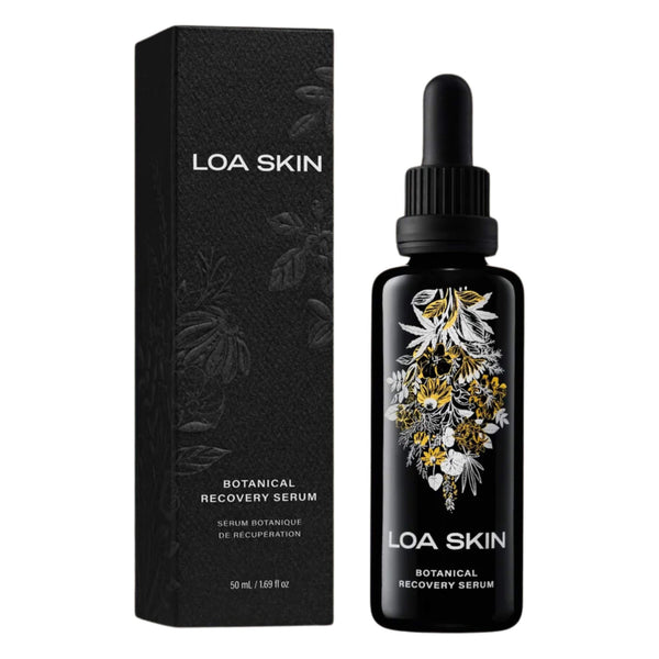 Package & Bottle of Loa Skin Botanical Recovery Serum 50ml
