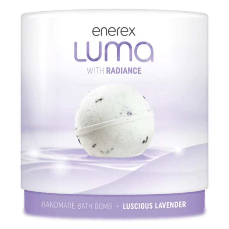 Package of Luma Hand Made Bath Bomb Luscious Lavender 5.3oz