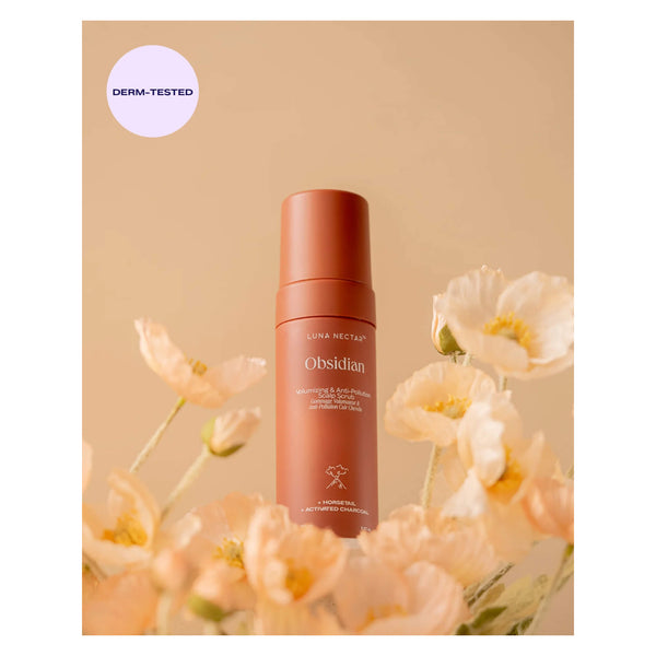Luna Nectar Obsidian Volumizing & Anti-Pollution Scalp Scrub Lifestyle 
