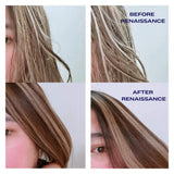 Luna Nectar Renaissance Better Hair Restoring Oil Before/After 

