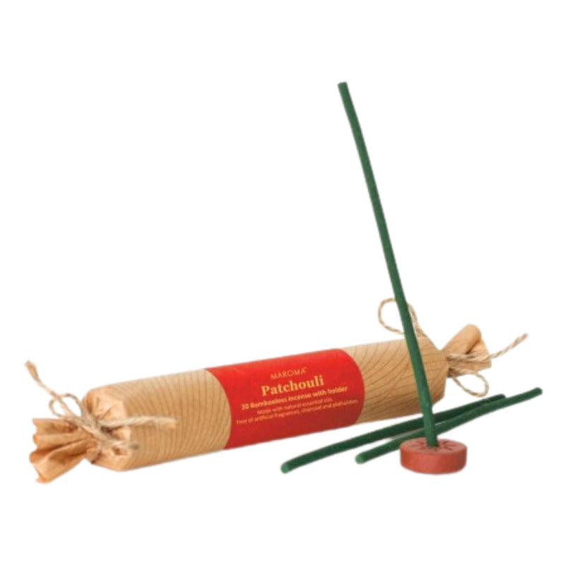 Maroma Bambooless Incense With Holder Patchouli 20 sticks