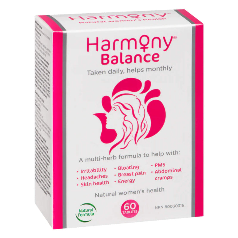 Box of MartinPleasance HarmonyBalance 60Tablets