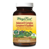 Bottle of MegaFood BalancedBComplex 72Tablets