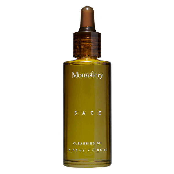 Bottle of Monastery Cleansing Oil Sage 60ml